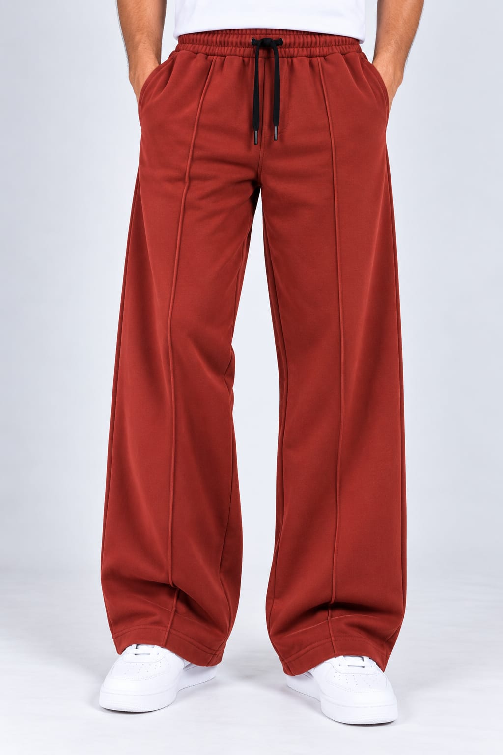 Premium Terry Cotton Baggy Trousers