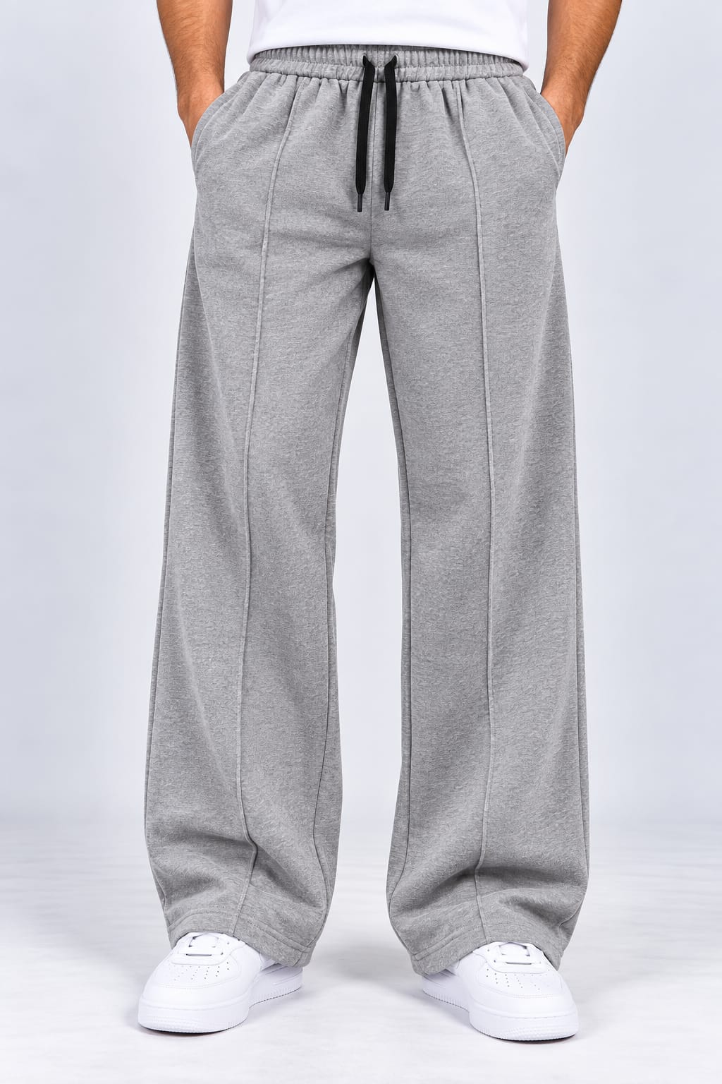 Premium Terry Cotton Baggy Trousers