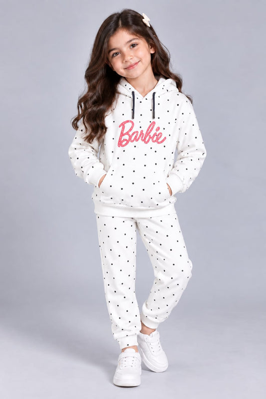 Iconic Barbie Starry Hoodie & Trouser Set